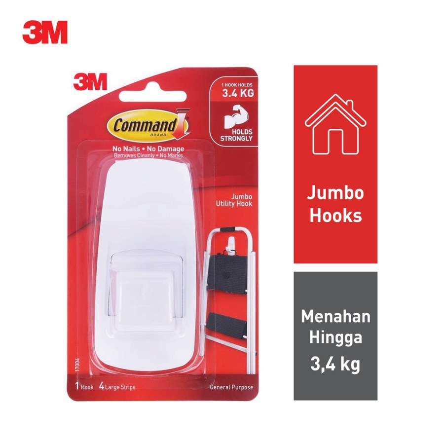 Command 3M Jumbo Hook 17004