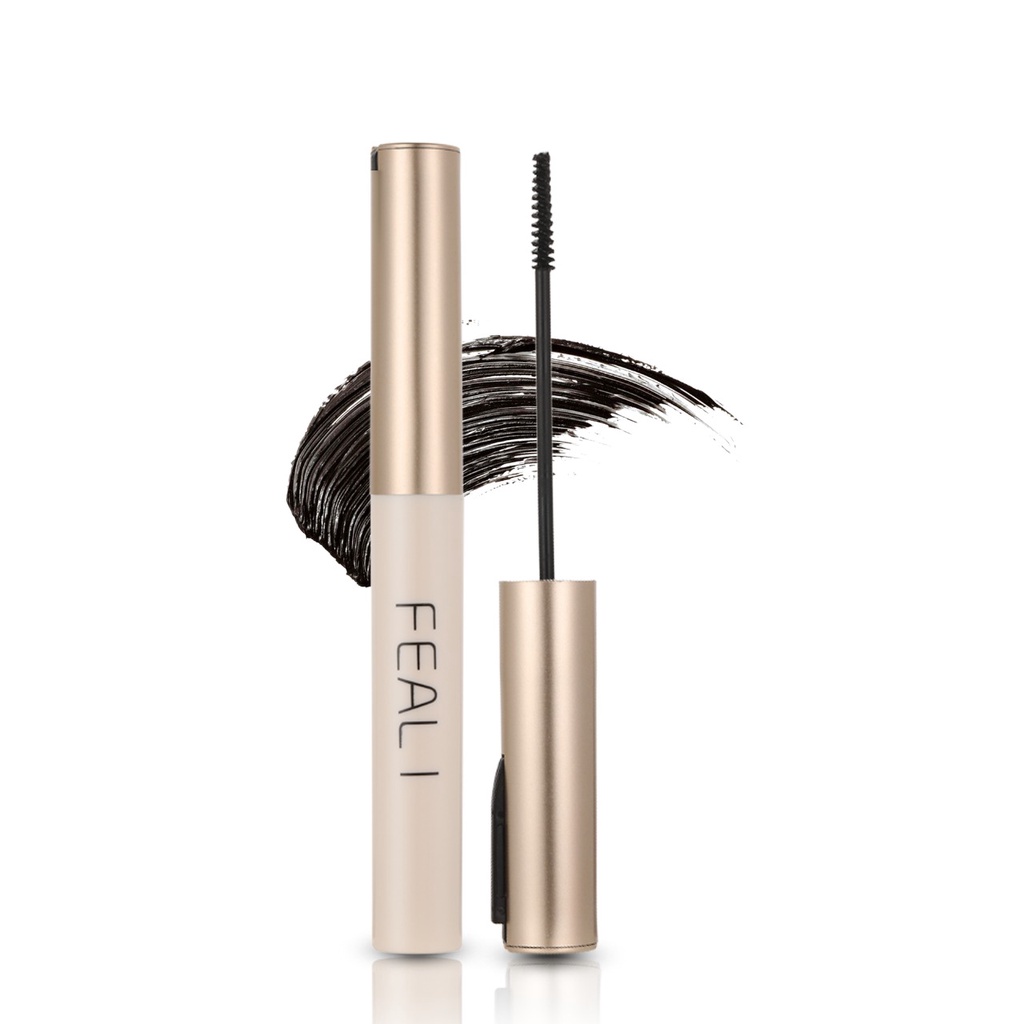 Feali Mascara Waterproof Long Lasting Volumizing Lengthen Eye Lash Makeup - Make Up Maskara Waterproof-Feali - Mascara