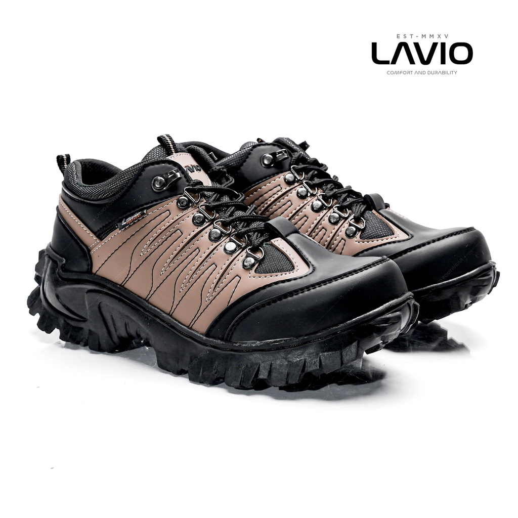 Sepatu Safety Pria Ujung Besi Berkualitas Original Lavio G22