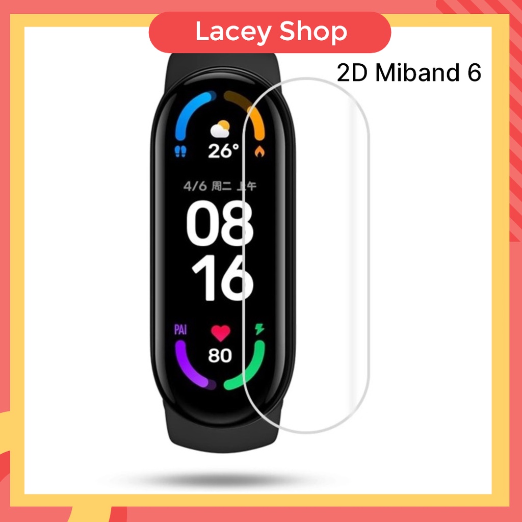 Anti Gores Xiaomi Mi Band 3 4 5 6 Pelindung Layar MiBand 3D 2D Screen Protector