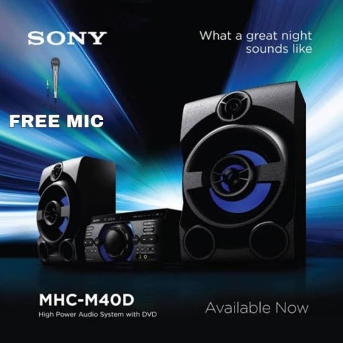Home Theatre SONY MHC M40D