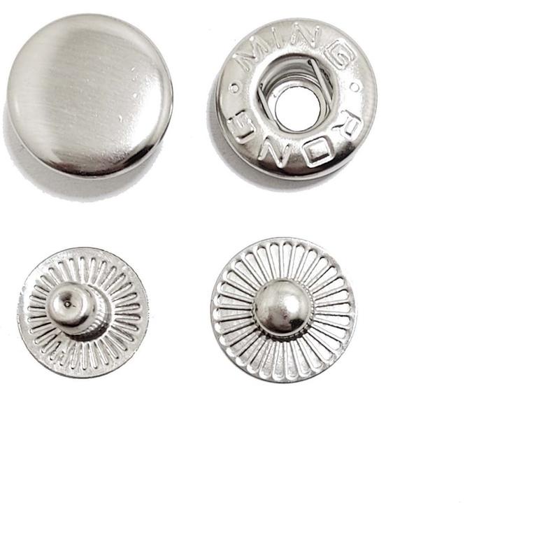 KANCING JAKET / KANCING CETET JEPRET BESI MING RONG 15 MM / 144 SET