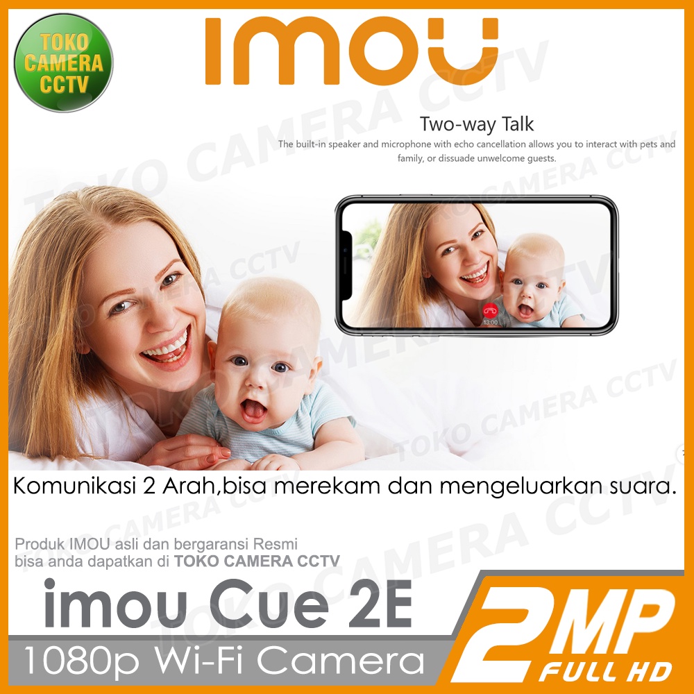 IMOU CUE 2e 1080p CCTV WIFI KAMERA IP CAMERA WIRELESS IMOU CUE 2