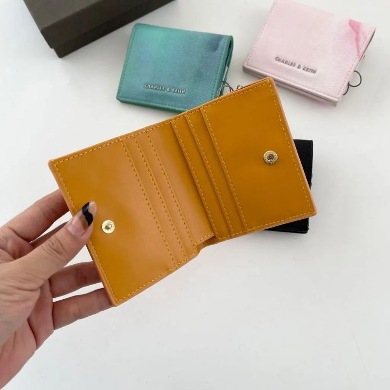 12.12 SALE  | CK Front Flap Watercolour-Print Small Wallet