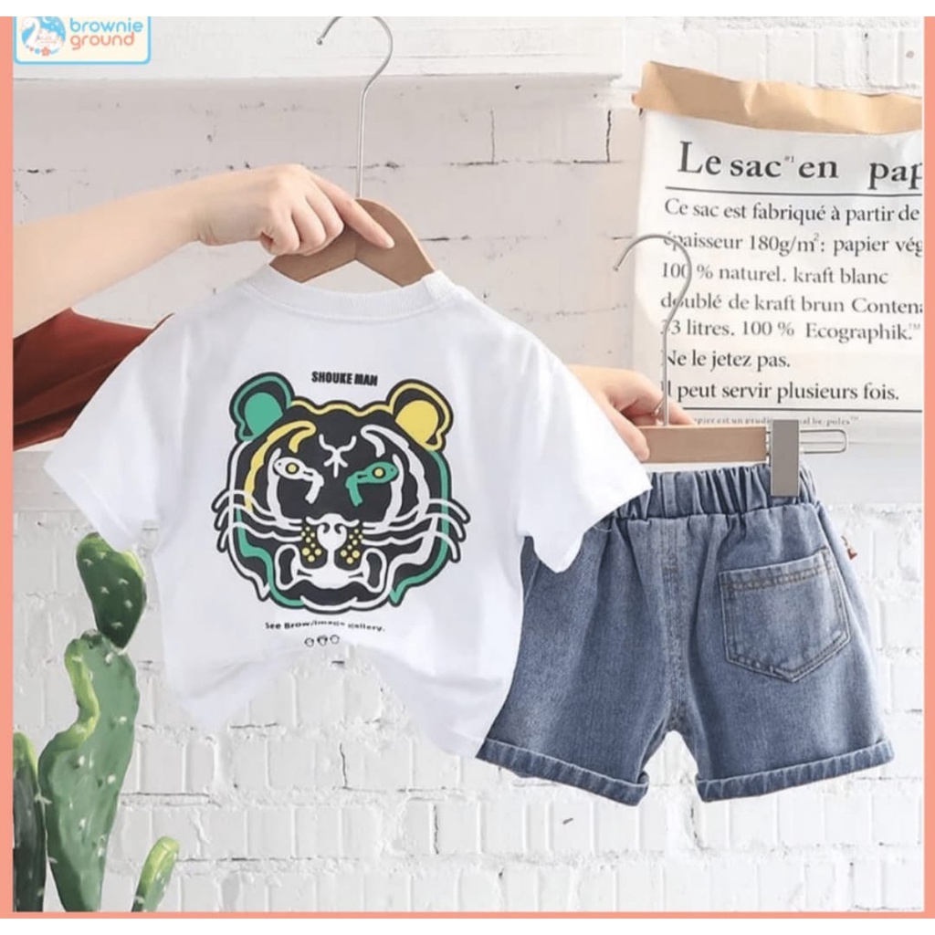 COD/PAKAIAN ANAK TERBARU/SETELAN JEANS ANAK PEREMPUAN TERBARU 1-5 TAHUN