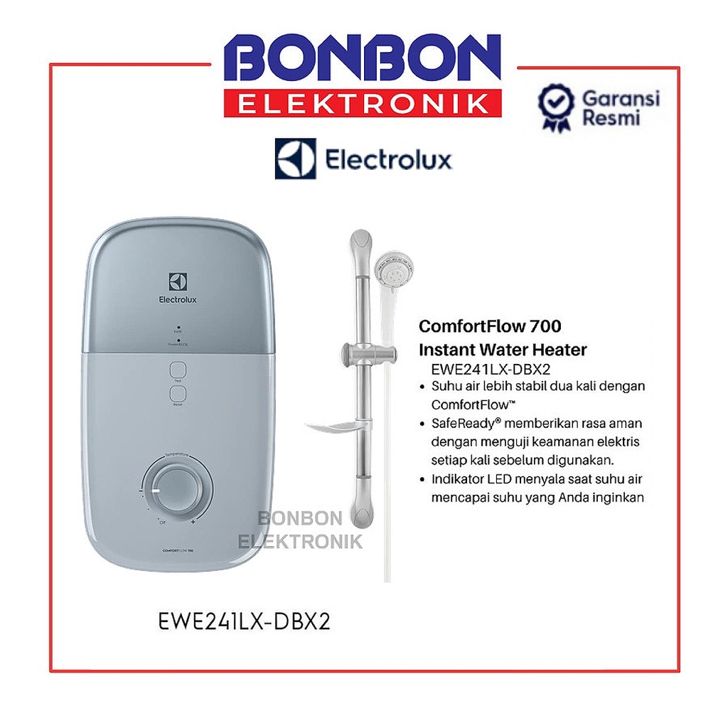 Electrolux Water Heater Instant EWE 241 LX-DBX2 / EWE241LX-DBX2