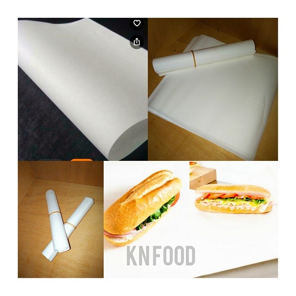 

MURAH Kertas Roti - Kertas Pembungkus Makanan - Kertas Alas Roti 50 pcs