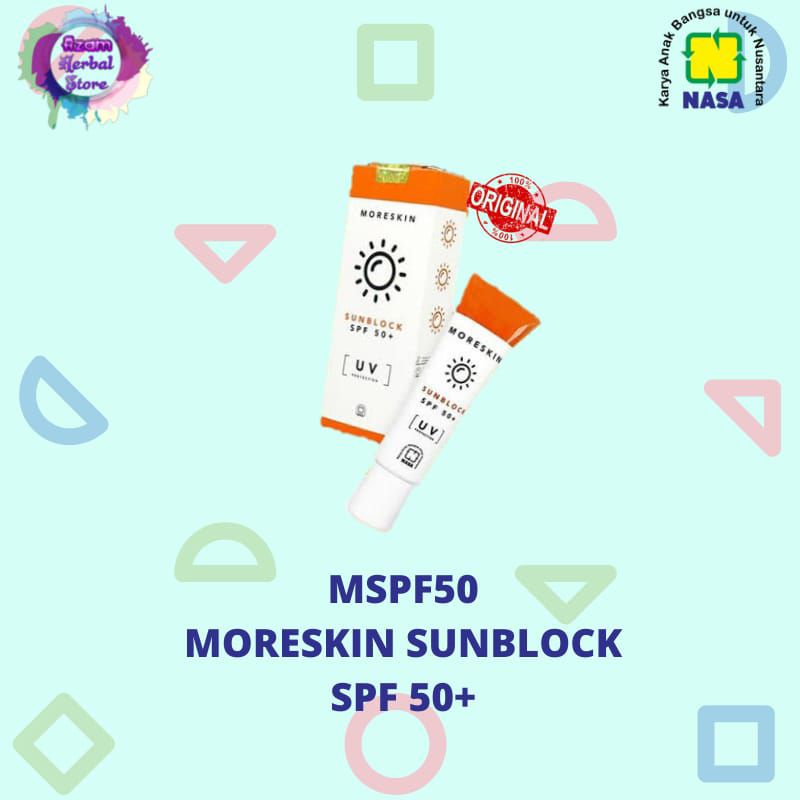 MORESKIN SUNBLOCK SPF 50+//ORIGINAL MORESKIN//MORESKIN