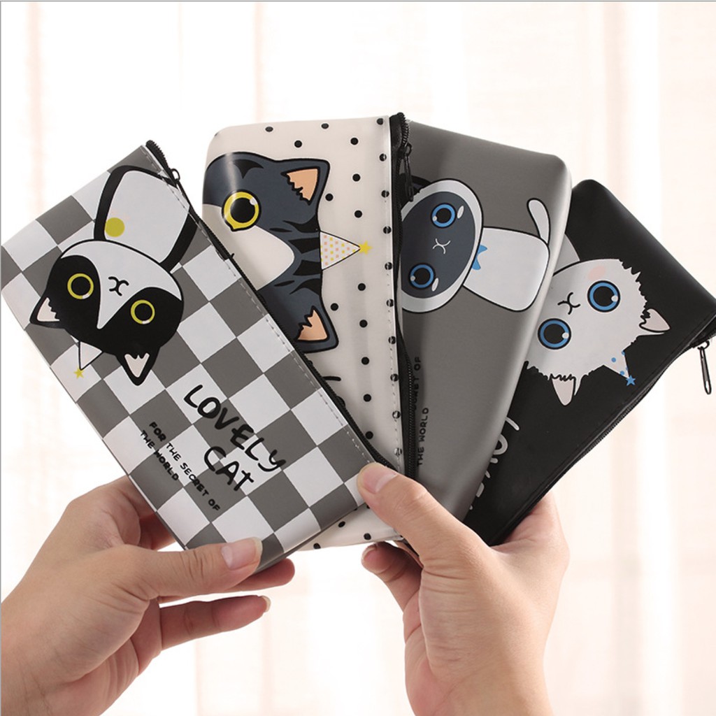 

Kotak Pensil Lovely Cat / Tas Mini Alat Tulis