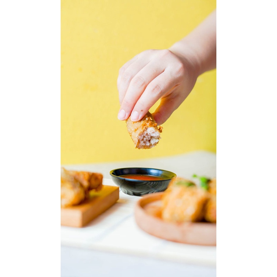 

Lumpia Kulit Tahu Dimsum Frozen isi 10 Pcs Halal
