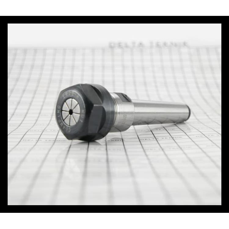 Teruji Arbor Mt2 Er20 Collet Tail Stock Mesin Bubut Mini Sieg , Bv20 Optimum New