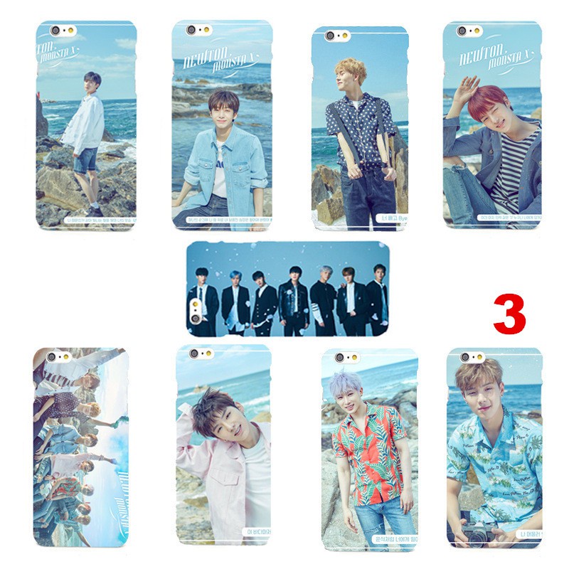 [Bayar Di Tempat]KPOP MONSTA X Phone Case IPhone Samsung Back Cover(3)penutup telepon