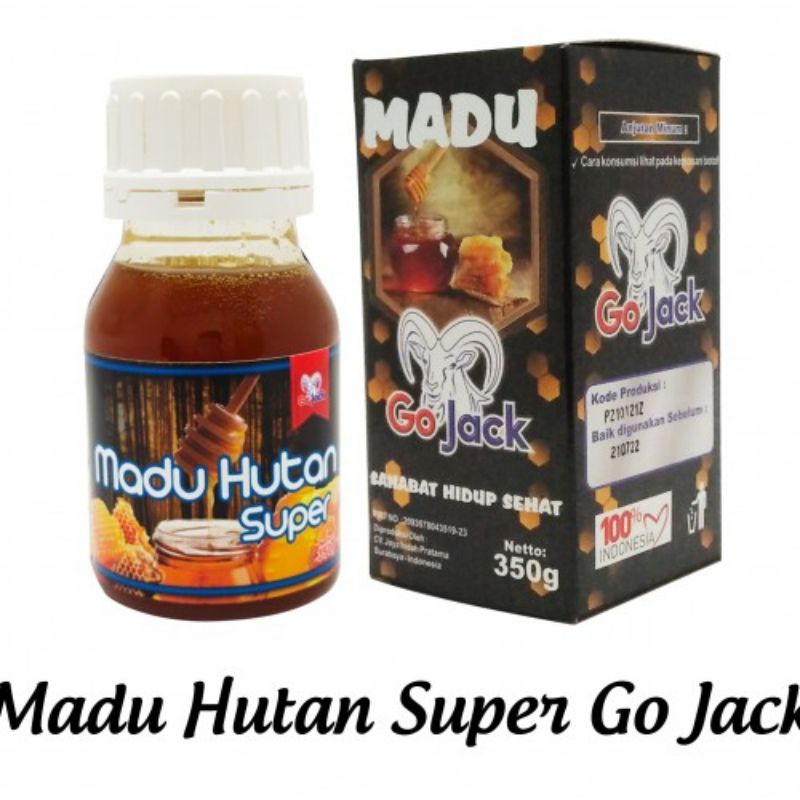 

Go Jack Madu Hutan Super Asli Kemasan 350 gram