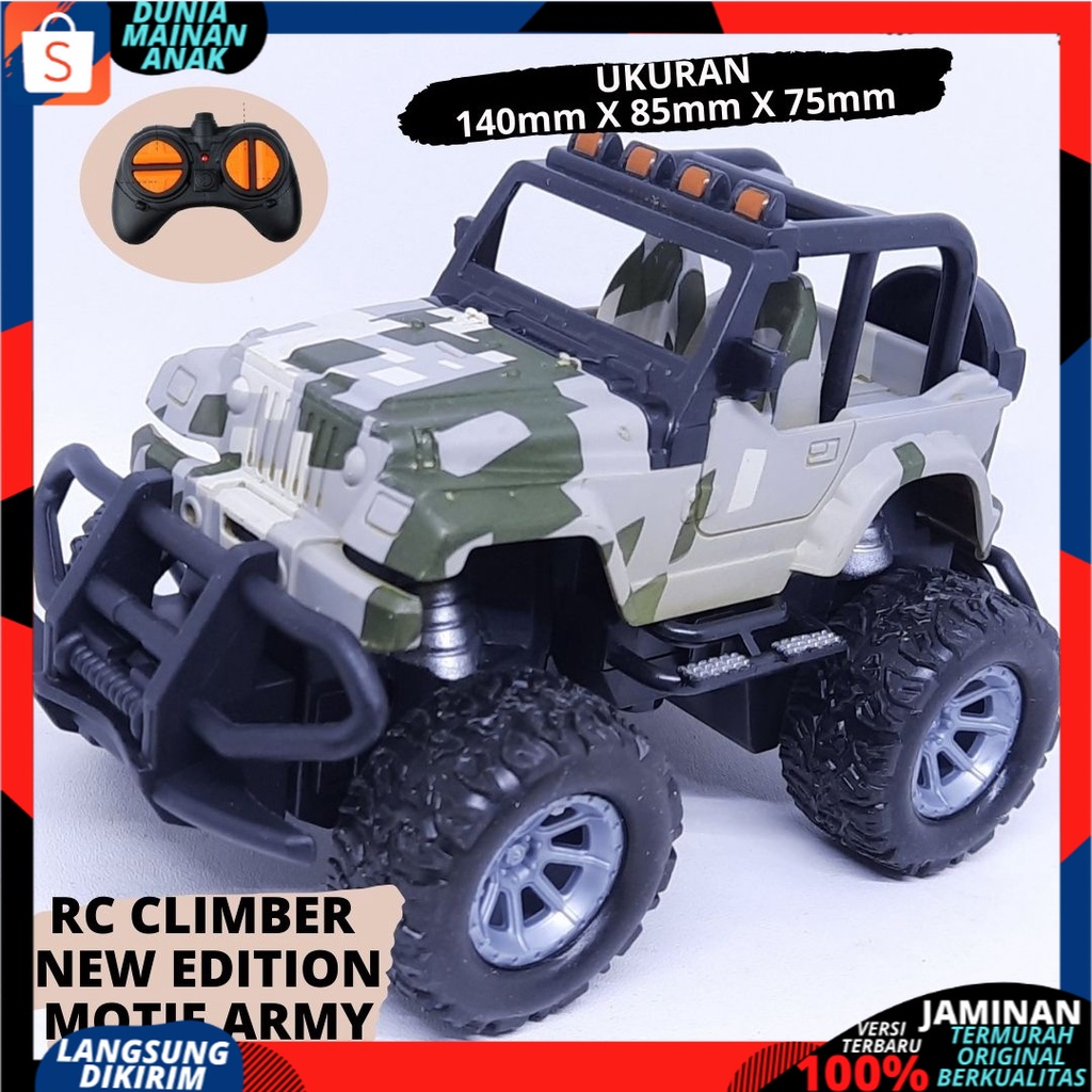Mobil Remote Control Offroad Mini CAr Model Unik Rc Car Jeep Suv Mainan Anak Laki laki