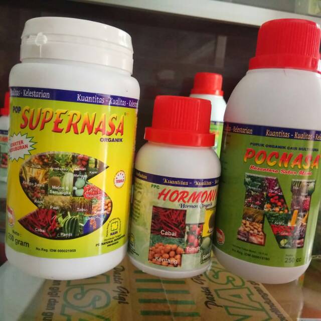 Paket pupuk organik nasa karet