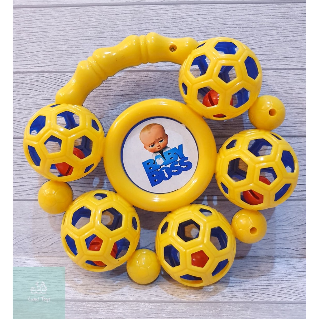 Mainan Musik Kerincingan Bayi Baby Rattle Baby Boss CS-7007