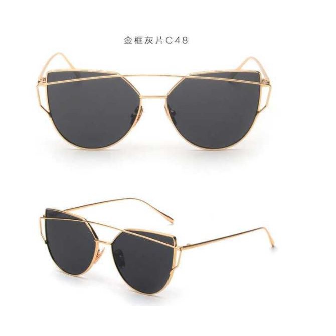 GO! 093 KACAMATA MATAHARI UNISEX FASHION PRIA WANITA SUNGLASSES GAYA KOREA RETRO ANTI SILAU COD