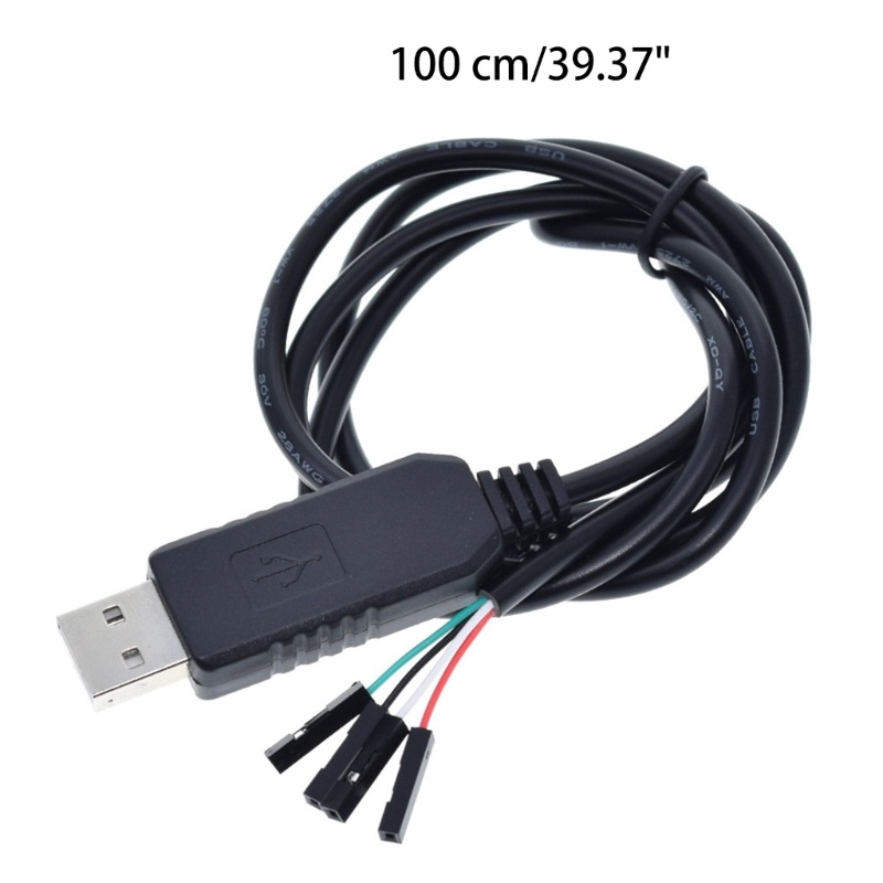 Modul Kabel Konverter USB Ke TTL RS232 Serial Port Panjang 100cm CH340