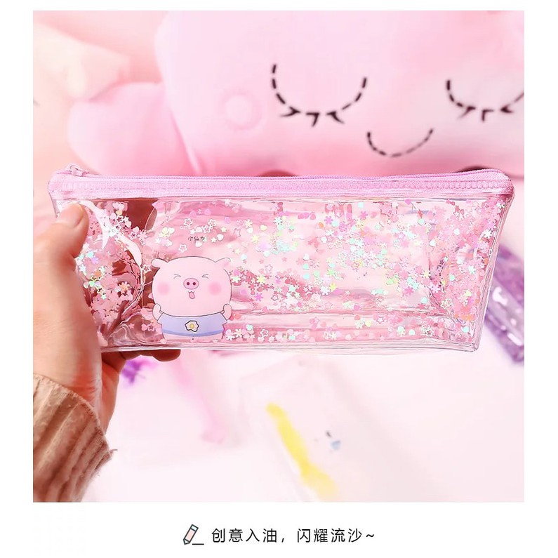 

TERBARU KOTAK PENSIL KARTUN/GADIS KREATIF PASIR HISAP/PEN CASE