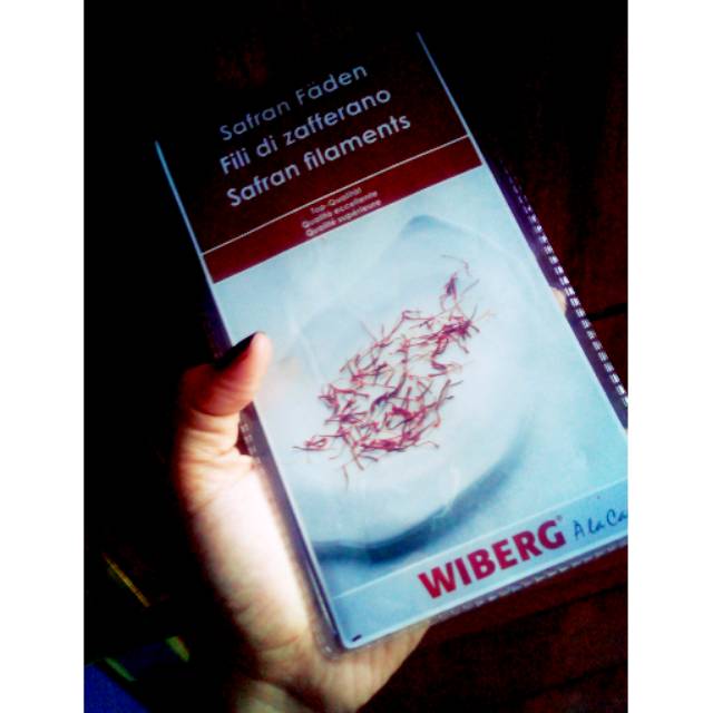 

Top quality from Spain ,saffron WIBERG 4 x @ 1gr