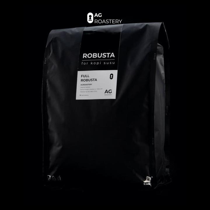 

Biji Kopi Full Robusta Kopi Susu Ekonomis 1 Kg | 1Kg