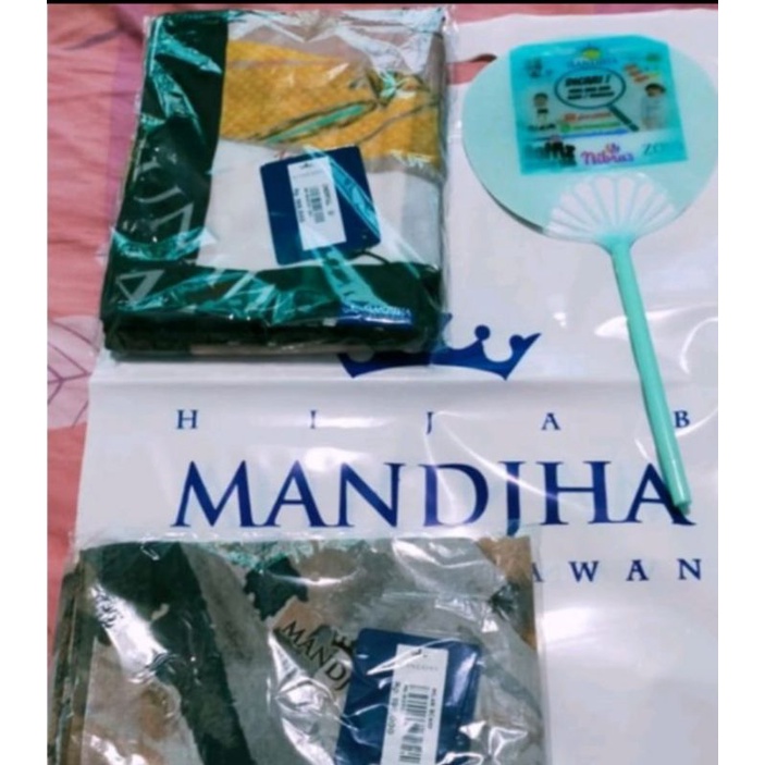 Mandjha Ori Ivan Gunawan Scarf Motif 2 Pcs mandjha original ivan gunawan