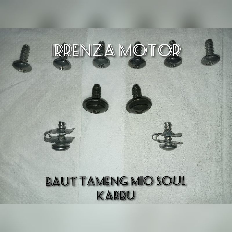 Baud baut tameng body depan mio soul karbu