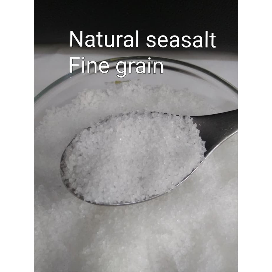 

FINE GRAIN SEA SALT GARAM LAUT 1 KG NATURAL BALI KULKUL