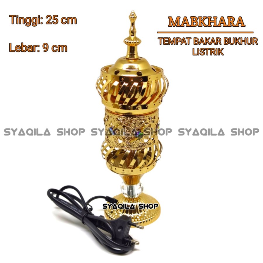 Wadah Buhur Listrik Incense Burner Elektrik Prapen dupa Electrik Tempat Bakar Bukhur Electric Tungku Aroma Pengharum Ruangan Modern