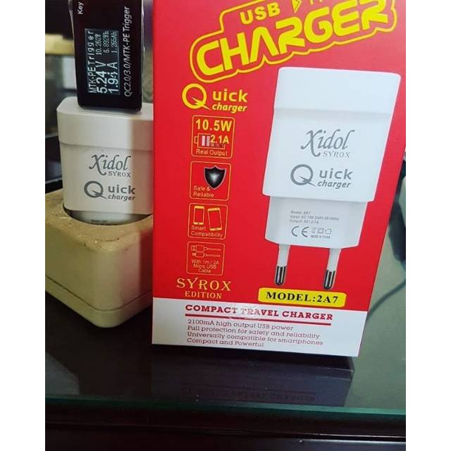 Travel charger xidol 2A7