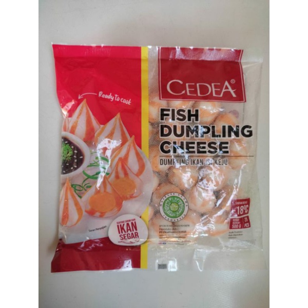 

fish dumpling cheese Cedea 500 gr