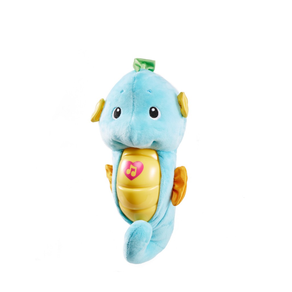 Fisher Price Soothe and Glow Seahorse (Blue) - Mainan Boneka Anak Bayi