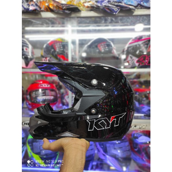 HELM CROSS MURAH | TRAIL | KYT ORIGINAL | PAKET GANTENG