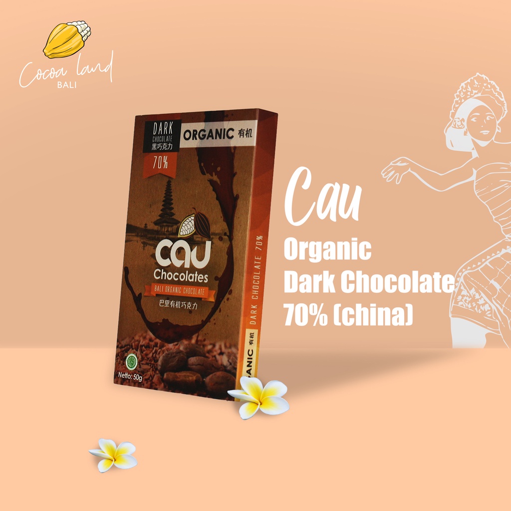 

CAU CHOCOLATES - Dark Chocolate 70%