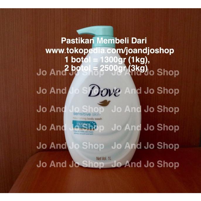 Dove Body Wash Sensitive Skin Sabun Mandi