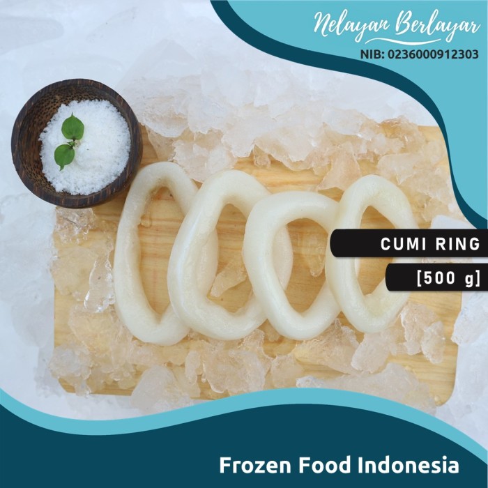 

Cumi Ring Grade A [500 g] - Nelayan Berlayar