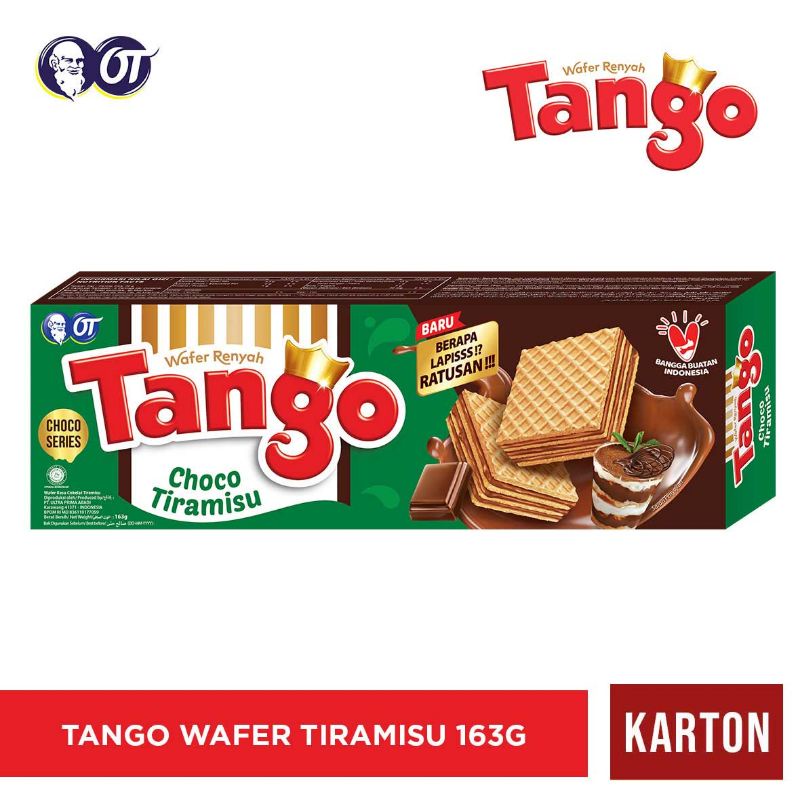 Wafer Tango Choco Tiramisu 163g