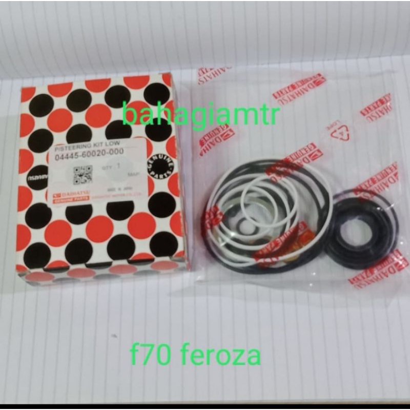 seal kit power steering low feroza f70 sel rack power steering bawah daihatsu feroza f70