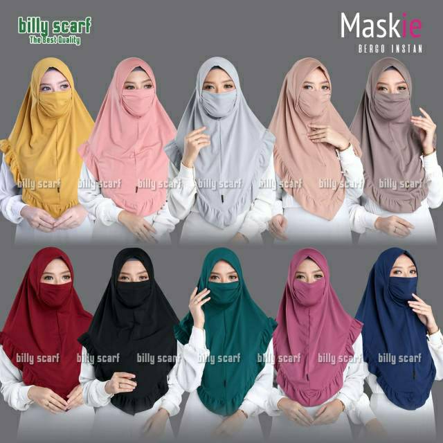 READY MASKIE HIJAB BY BILLY SCRAF