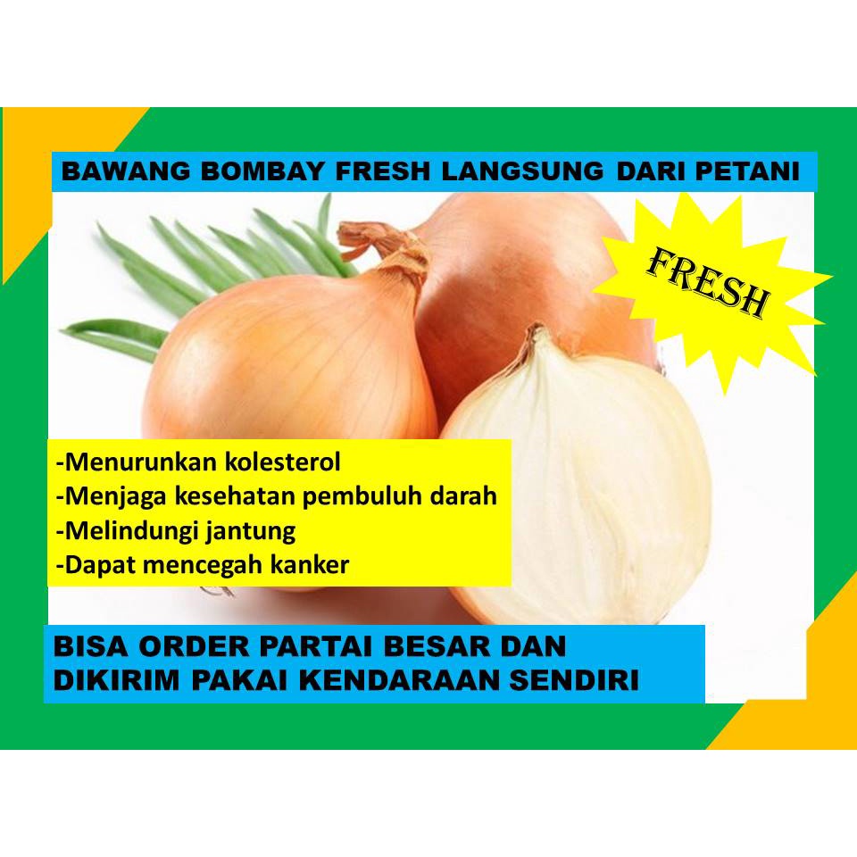 

Bawang Bombay Fresh Langsung Dari Petani