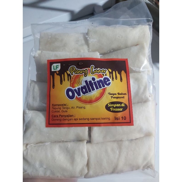 

Pisang Lumer Ovaltine 10 pcs frozen