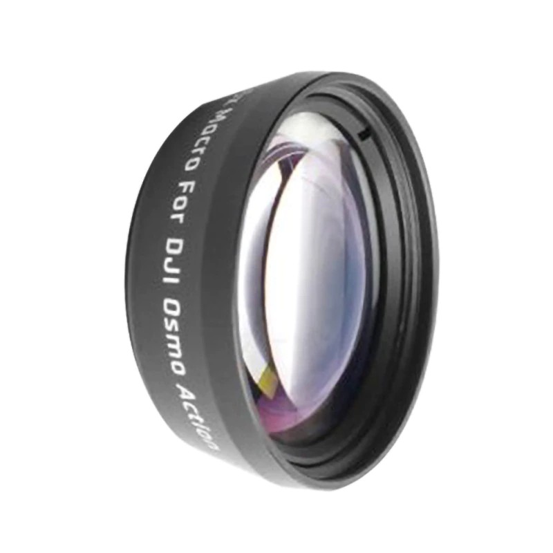 camera Optical Glass HD High Light Transmittance Lens For DJI OSMO ACTION Macro Lens, External