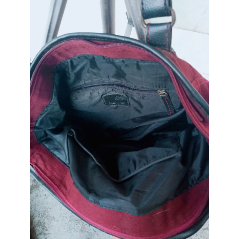 preloved tas cewek/wanita second bekas pakai warna merah bata