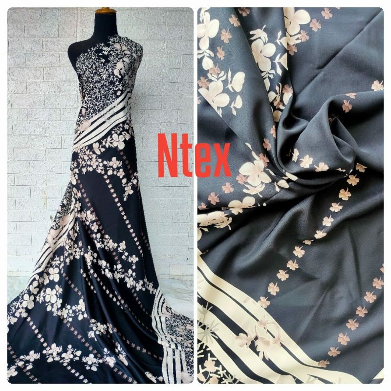 Kain Maxmara Motif Aurora harga per setengah meter