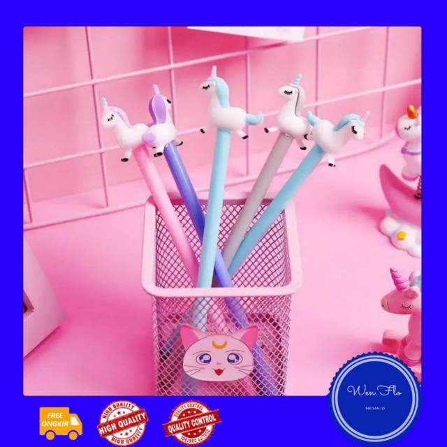 

WENFLO.ID|| Pulpen Karakter Unicorn Lucu