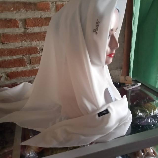 Hijab instan Puan lebih praktis