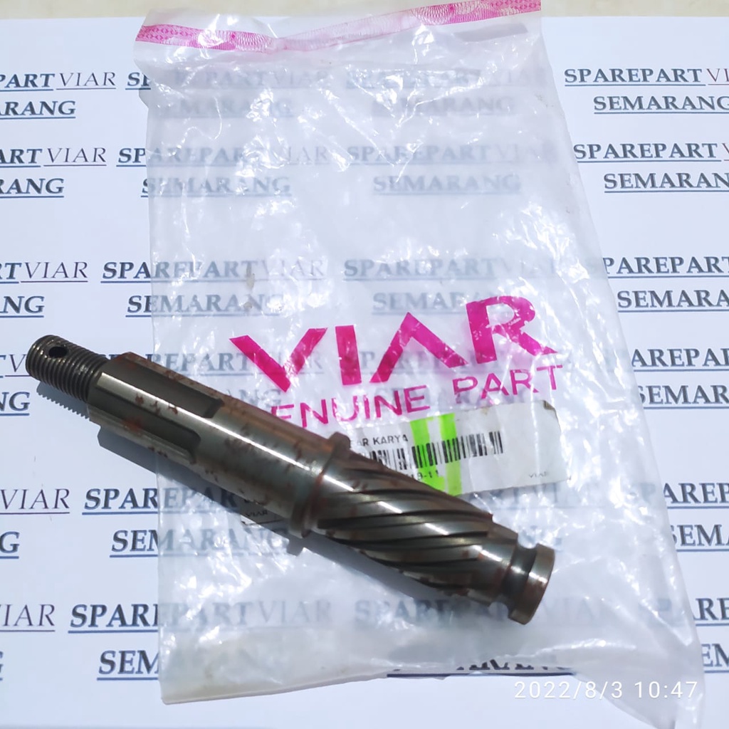 Shaft outer gearbox viar as gearbox panjang viar karya 150 200 300 long sparepart viar semarang