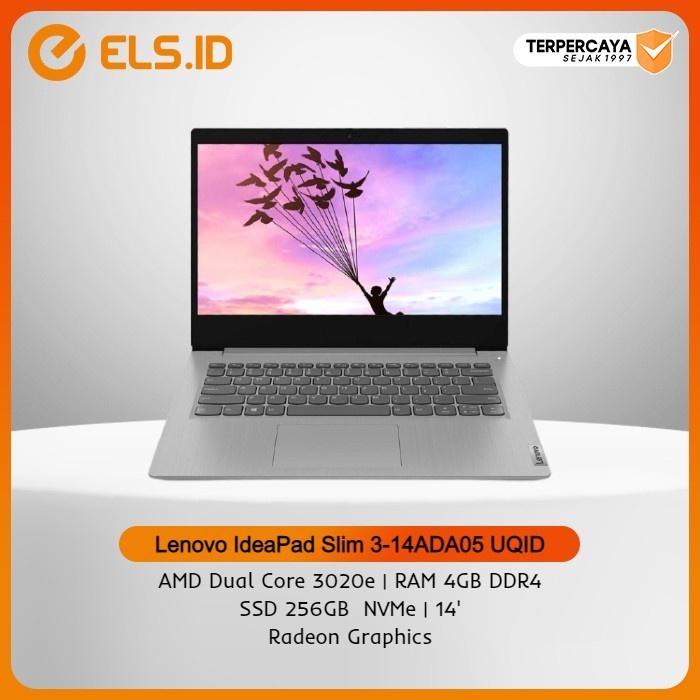 Lenovo IdeaPad Slim 3-14ADA05 UQID - Platinum [AMD 3020e-4GB-256GB]