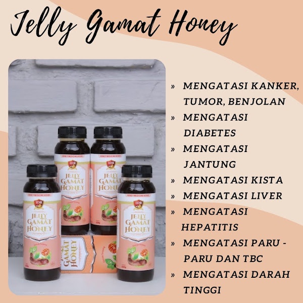 IDR JELLY GAMAT HONEY/ IDR MADU JELLY GAMAT