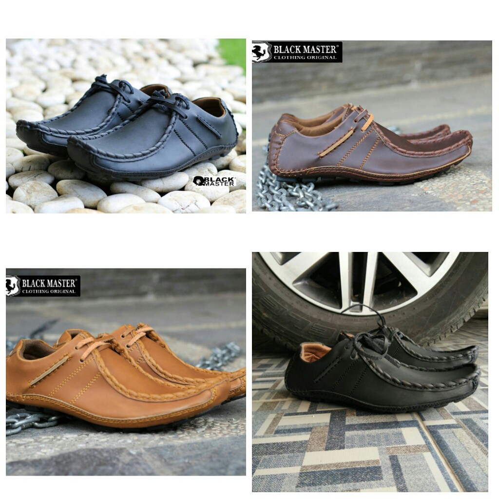 Sepatu Black Master Predator